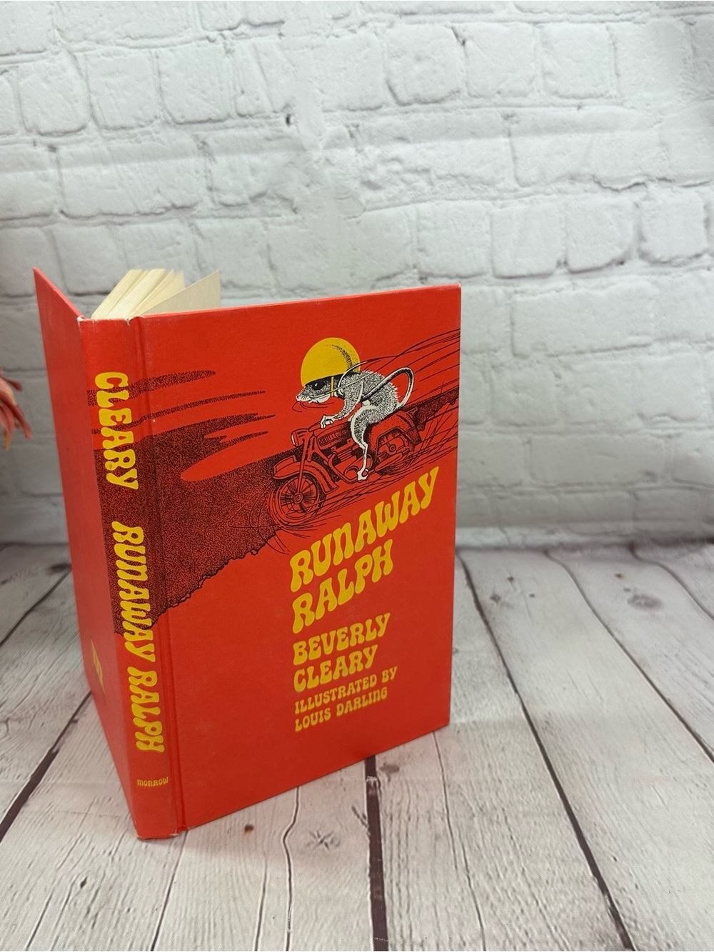 vtg 1970 Runaway Ralph beverly cleary Hardcover retro  weekly reader book club